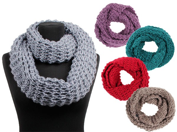 comment tricoter un foulard circulaire